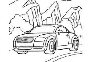 Dessin Coloriage Porsche Une Voiture De Course En Plein Action   Colorier