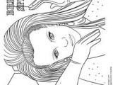 Dessin Coloriage Swag A Colorier La Chanteuse Tal Qui Passe Sa Main Dans Les Cheveux