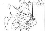 Dessin Coloriage totoro totoro Colouring Page Ghibli Joy totoro Pinterest