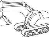 Dessin Coloriage Tractopelle Coloriage Pelle Mecanique Les Beaux Dessins De Transport  