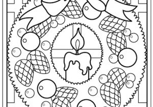 Dessin Couronne De Noel Coloriage Coloriage Bougie Couronne Noel Dessin Gratuit à Imprimer