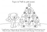 Dessin Couronne De Noel Coloriage Coloriage De Noël Sapin De Noël Du Petit Ourson