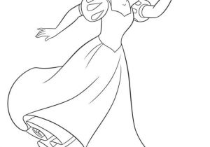 Dessin De Coloriage Princesse Coloriages Disney Princesses Blanche Neige Avec Un Mignon