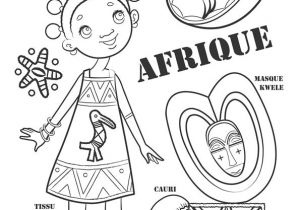 Dessin Femme Africaine Coloriage 69 Best Dessins Coloriages Des Pays Du Monde Entier Images On