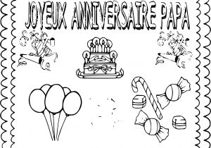 Dessin Joyeux Anniversaire Papa Coloriage Dessin De Joyeux Anniversaire Printable