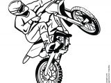 Dessin Motocross Coloriage Dessin   Colorier Moto Cross Sur Circuit