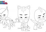 Dessin Pyjamasque Coloriage Coloriage Pyjamasques Pj Masks Superheros Gluglu Bibou Yoyo Dessin