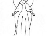 Dessin Vierge Marie Coloriage Eveil A La Foi Celebrations Images De Marie A Colorier