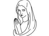 Dessin Vierge Marie Coloriage Lesenfantsetjesus Page 10
