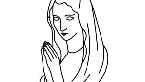 Dessin Vierge Marie Coloriage Lesenfantsetjesus Page 10