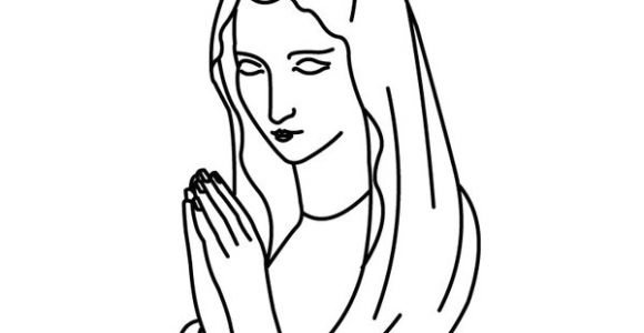 Dessin Vierge Marie Coloriage Lesenfantsetjesus Page 10