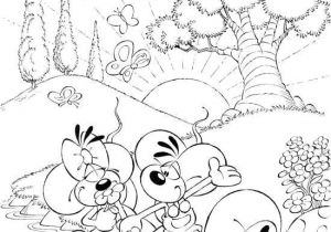 Diddl Et Diddlina Coloriage Coloriage A Imprimer Diddl Et Diddlina Gratuit Et Colorier