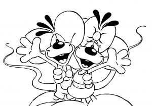 Diddl Et Diddlina Coloriage Coloriage Diddl Et Diddlina Dessin