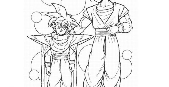 Dragon Ball Z Gt Coloriage Coloriage Dragon Ball Z Et Gt Jecolorie
