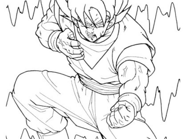 Dragon Ball Z Gt Coloriage Dessin A Colorier De Dragon Ball Z | danieguto