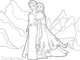 Elsa Et Anna Coloriage Coloriage Dessins Dessins   Imprimer Et La Couleur En Ligne