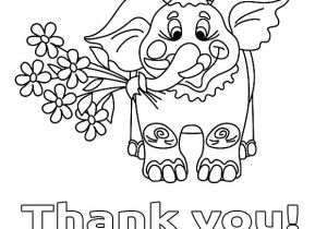 Faire Coloriage Gratuit Sur ordinateur éléphant Clipart Gratuit – Merci   Colorier Merci Coloriages