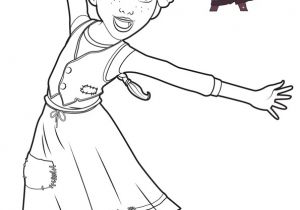 Felicie Ballerina Coloriage Dessin   Colorier Ballerina Felicie Qui Danse