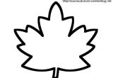 Feuille De Chene Coloriage Gabarit Feuille D Automne Pour Décorer La Fenªtre