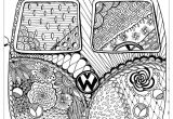 Feutre Coloriage Adulte Coloriage Van Zen Pour Adultes Zen Pinterest