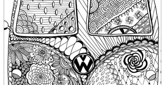 Feutre Coloriage Adulte Coloriage Van Zen Pour Adultes Zen Pinterest