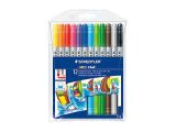 Feutres Coloriage Pas Cher Staedtler noris Club 320 12 Feutres Double Pointe