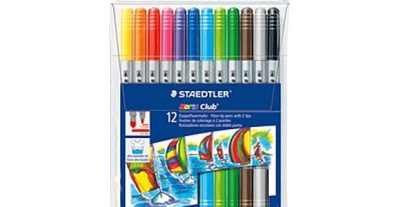 Feutres Coloriage Pas Cher Staedtler noris Club 320 12 Feutres Double Pointe