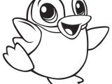 Flocon De Neige Coloriage Dessin De Pingouin Facile