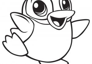 Flocon De Neige Coloriage Dessin De Pingouin Facile
