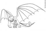 Furie Nocturne Coloriage 157 Dessins De Coloriage Dragon   Imprimer Sur Laguerche Page 12