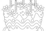 Gateau Anniversaire Coloriage Imprimer Coloriage à Imprimer Un Gâteau D Anniversaire