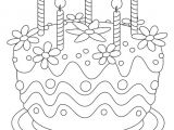 Gateau Anniversaire Coloriage Imprimer Coloriage à Imprimer Un Gâteau D Anniversaire