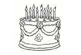 Gateau Anniversaire Coloriage Imprimer Coloriage Gateau D Anniversaire à Imprimer
