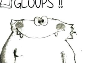 Gloups Coloriage ateliers A Coloriage Gloups ateliers Pour Les Enfants De Coloriage