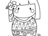 Goutte D Eau Coloriage Coloriage Poupées Japonaises Kokeshi Sur Hugolescargot