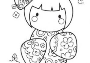 Goutte D Eau Coloriage Coloriage Poupées Japonaises Kokeshi Sur Hugolescargot
