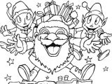 Grand Coloriage De Noel A Imprimer Ici On Parle FranÇais Dessin Pour Colorier