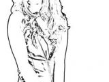 Gulli.fr Coloriage Chica Vampiro G¢teau Chica Vampiro Facile Avec Pochoir   Imprimer