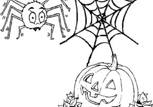 Halloween Coloriage Gratuit A Imprimer Hugo L Escargot Coloriage Citrouille Et Araignée D Halloween En Ligne Gratuit   Imprimer