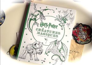 Harry Potter Coloriage Livre Harry Potter Les Créatures Magique Livre De Coloriage