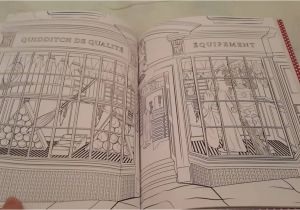 Harry Potter Coloriage Livre Harry Potter Lieux & Personnages Magiques Livre De