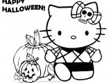 Hello Kitty Halloween Coloriage Hello Kitty Coloring Pages