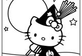Hello Kitty Halloween Coloriage Hello Kitty Halloween Coloring Pages
