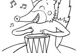 Hugo L Escargot Coloriage Instrument De Musique Dessin   Colorier Instrument De Musique Typique Le Djembé