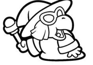 Hugo L Escargot Coloriage Mario Les 84 Meilleures Images De Coloriages Héros De Jeux Vidéos