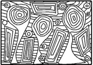 Hundertwasser Coloriage Hundertwasser Artists Pinterest
