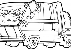 Image Coloriage Camion Poubelle Coloriage Camion Poubelle   Imprimer