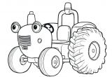 Image Coloriage Tracteur tom Coloriage De Tracteur tom