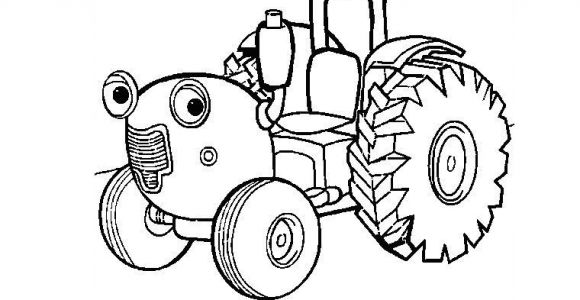 Image Coloriage Tracteur tom Coloriage Tracteur tom Jecolorie