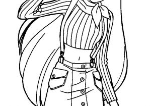 Image De Coloriage De Fille Jeux De Dessin A Colorier Pour Fille